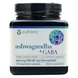YouTheory Ashwagandha + GABA  60 vcaps