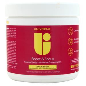 Universal Nutrition Boost & Focus Lemon Berry 6.7 oz