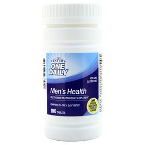 21st Century One Daily Men's Health  100 tabs