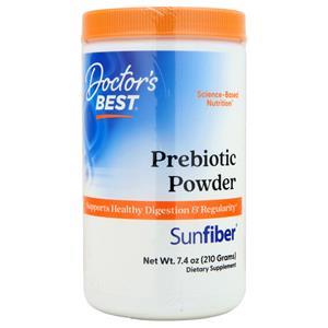 Doctor's Best Prebiotic Powder - Sunfiber  210 grams