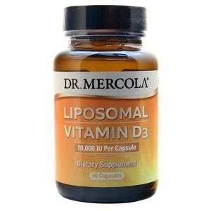 Dr. Mercola Liposomal Vitamin D3 (10,000 IU)  90 caps