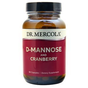 Dr. Mercola D-Mannose and Cranberry  60 caps