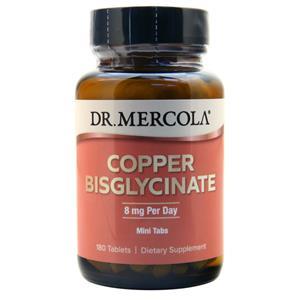 Dr. Mercola Copper Bisglycinate  180 tabs