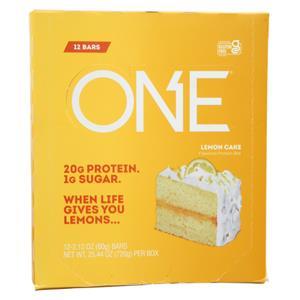 ONE Brands One Bar Lemon Cake 12 bars