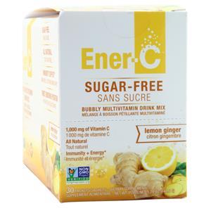 Pauling Labs Ener-C - Sugar Free Lemon Ginger 30 pckts