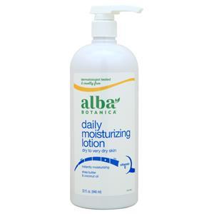 Alba Botanica Daily Moisturizing Lotion Shea Butter & Coconut Oil 32 fl.oz