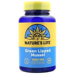Nature's Life Green Lipped Mussel  90 vcaps