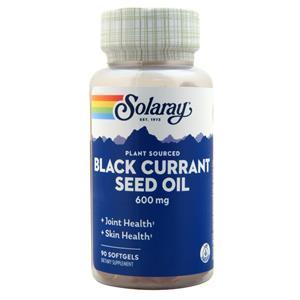 Solaray Black Currant Seed Oil (600mg)  90 sgels