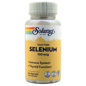 Solaray Selenium Yeast-Free (100mcg)  90 vcaps