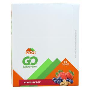 ProBar GO Energy Bar Mixed Berry 12 bars