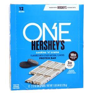ONE Brands One Bar Hershey's Cookies 'n' Creme BEST BY 10/25 12 bars