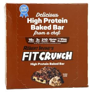 Fit Crunch High Protein Baked Bar - Snack Size Chocolate Chip Cookie Dough 9 bars