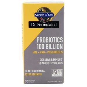 Garden Of Life Dr. Formulated Probiotics 100 Billion  30 vcaps