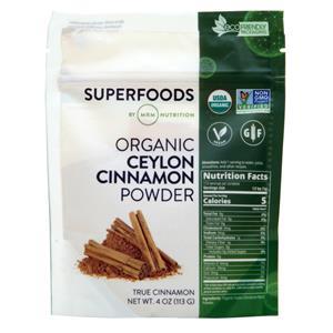 MRM Superfoods Organic Ceylon Cinnamon Powder  4 oz