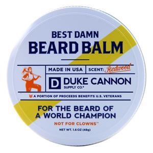 Duke Cannon Best Damn Beard Balm Redwood 1.6 oz