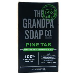The Grandpa Soap Co Pine Tar Bar Soap  3.25 oz