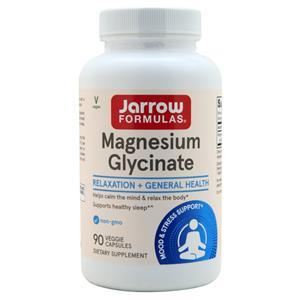 Jarrow Magnesium Glycinate  90 vcaps