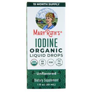 MaryRuth's Organic Iodine Liquid Drops Unflavored 1 fl.oz