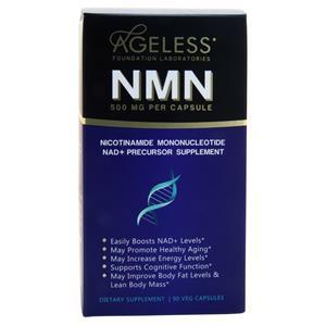 Ageless Foundation Laboratories NMN (500mg)  90 vcaps