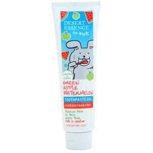Desert Essence Kids Toothpaste Gel Green Apple Watermelon 4.7 oz