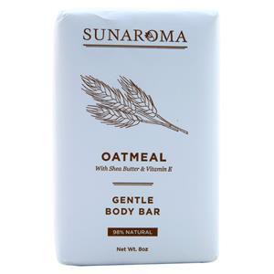 Sunaroma Body Bar Oatmeal - Gentle 8 oz