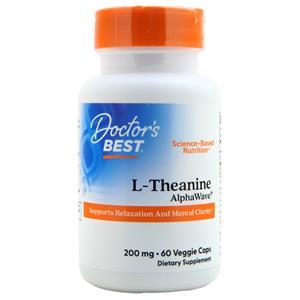Doctor's Best L-Theanine AlphaWave (200mg)  60 vcaps