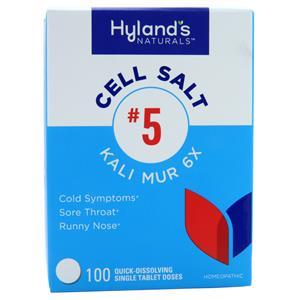Hylands Homeopathic Cell Salt #5 Kali Mur 6X  100 tabs