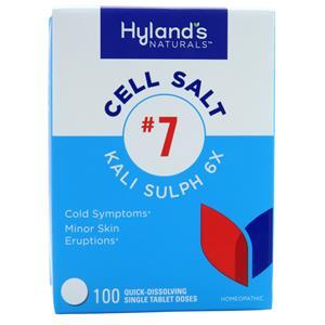 Hylands Homeopathic Cell Salt #7 Kali Sulph 6X  100 tabs