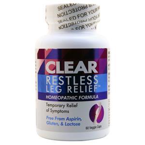 Clear Products Restless Leg Relief  60 vcaps