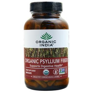 Organic India Organic Psyllium Fiber  180 vcaps