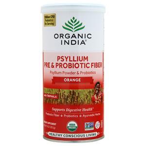 Organic India Organic Psyllium Pre & Probiotic Fiber Orange 10 oz
