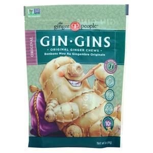 The Ginger People Gin Gins Ginger Chews Original 3 oz