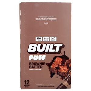 Built Bar Puff Protein Bar Brownie Batter 12 bars