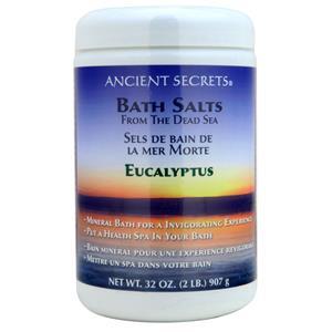 Ancient Secrets Bath Salts From the Dead Sea Eucalyptus 32 oz