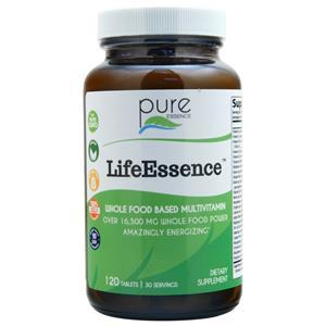 Pure Essence LifeEssence Whole Food Based Multivitamin  120 tabs