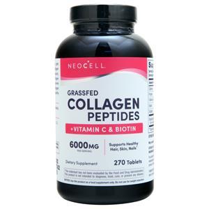 Neocell Grassfed Collagen Peptides + Vitamin C & Biotin  270 tabs