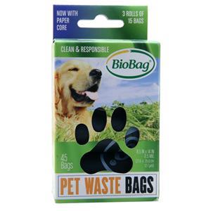 BioBag Pet Waste Bags on a Roll  45 count