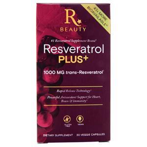 Reserveage Organics Resveratrol Plus+ (1000mg)  30 vcaps