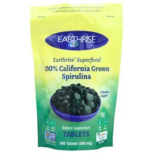 Earthrise 100% California Grown Spirulina Tablets  360 tabs