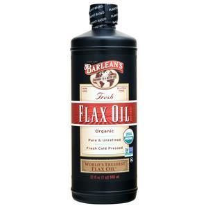Barlean's Organic Fresh Flax Oil  EXPIRES 11/19/25 32 fl.oz