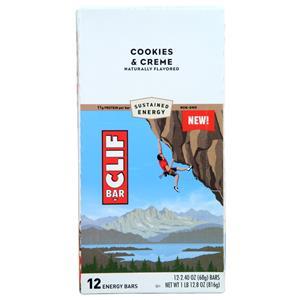 Clif Bar Clif Bar Cookies & Creme 12 bars