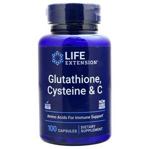 Life Extension Glutathione, Cysteine & C  100 caps