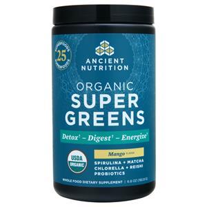 Ancient Nutrition Organic SuperGreens Powder Mango 192.8 grams