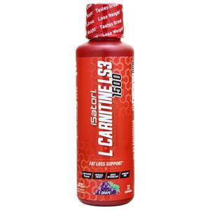 Isatori Liquid L-Carnitine LS3 1500 Grape 16 fl.oz