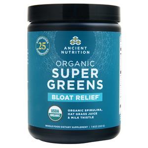 Ancient Nutrition Organic SuperGreens Bloat Relief Unflavored 220 grams