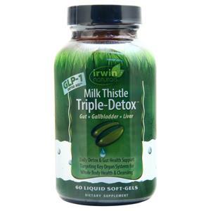 Irwin Naturals Milk Thistle Triple-Detox  60 sgels