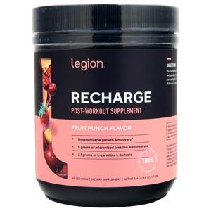 Legion Supplements Recharge Post-Workout Fruit Punch 534 grams