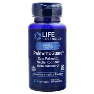 Life Extension PalmettoGuard Saw Palmetto, Nettle Root and Beta-Sitosterol  60 sgels