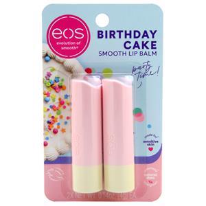 EOS Products Smooth Lip Balm Birthday Cake 2 pack