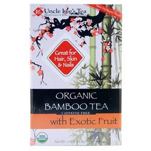Uncle Lee's Tea Organic Bamboo Tea with Exotic Fruit 18 pckts